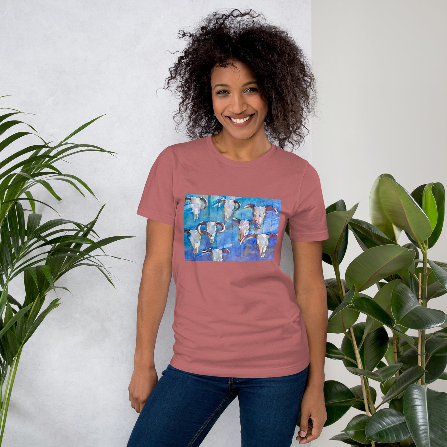 Western Skulls - Unisex t-shirt