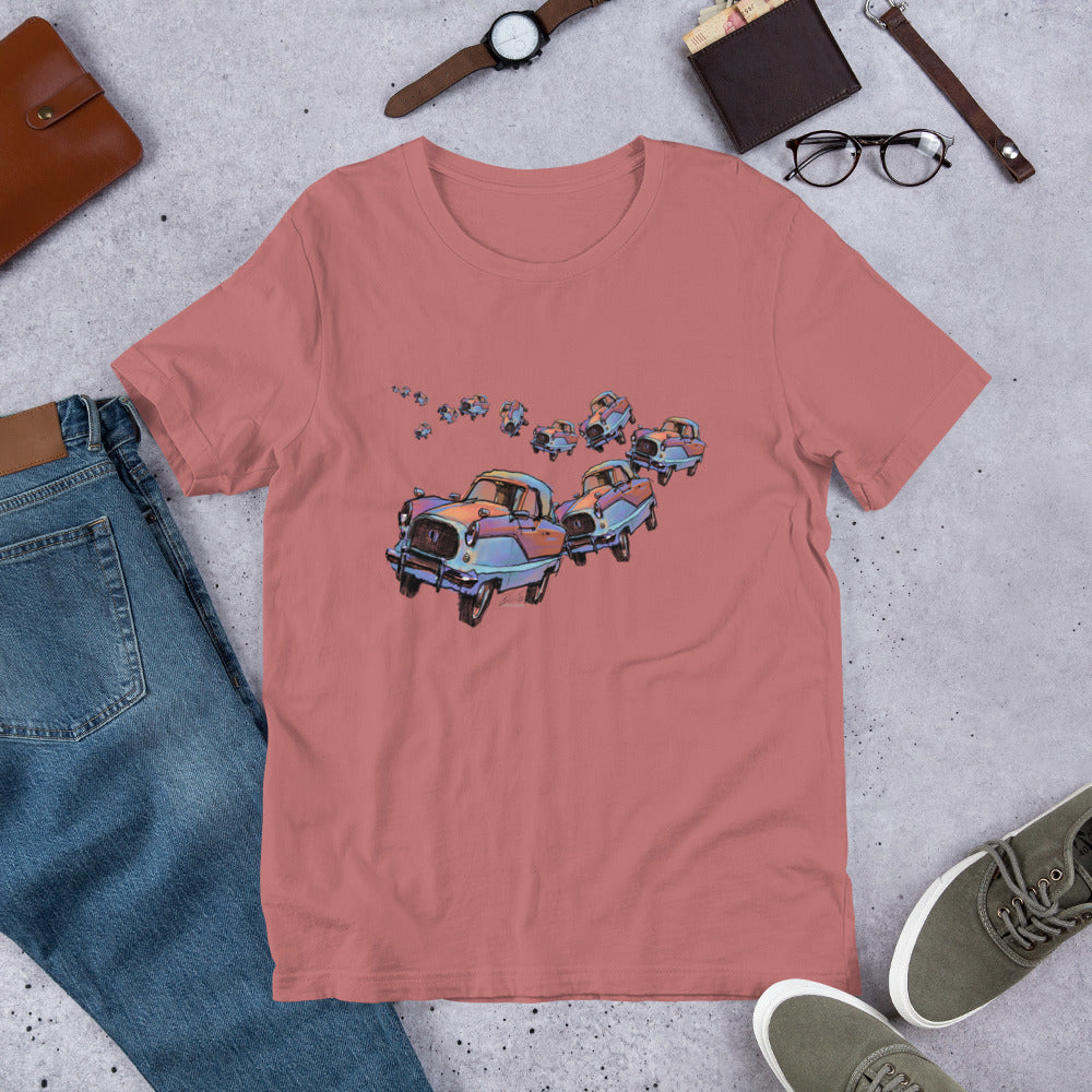 Metropolitan Car Parade - No Text - Unisex t-shirt