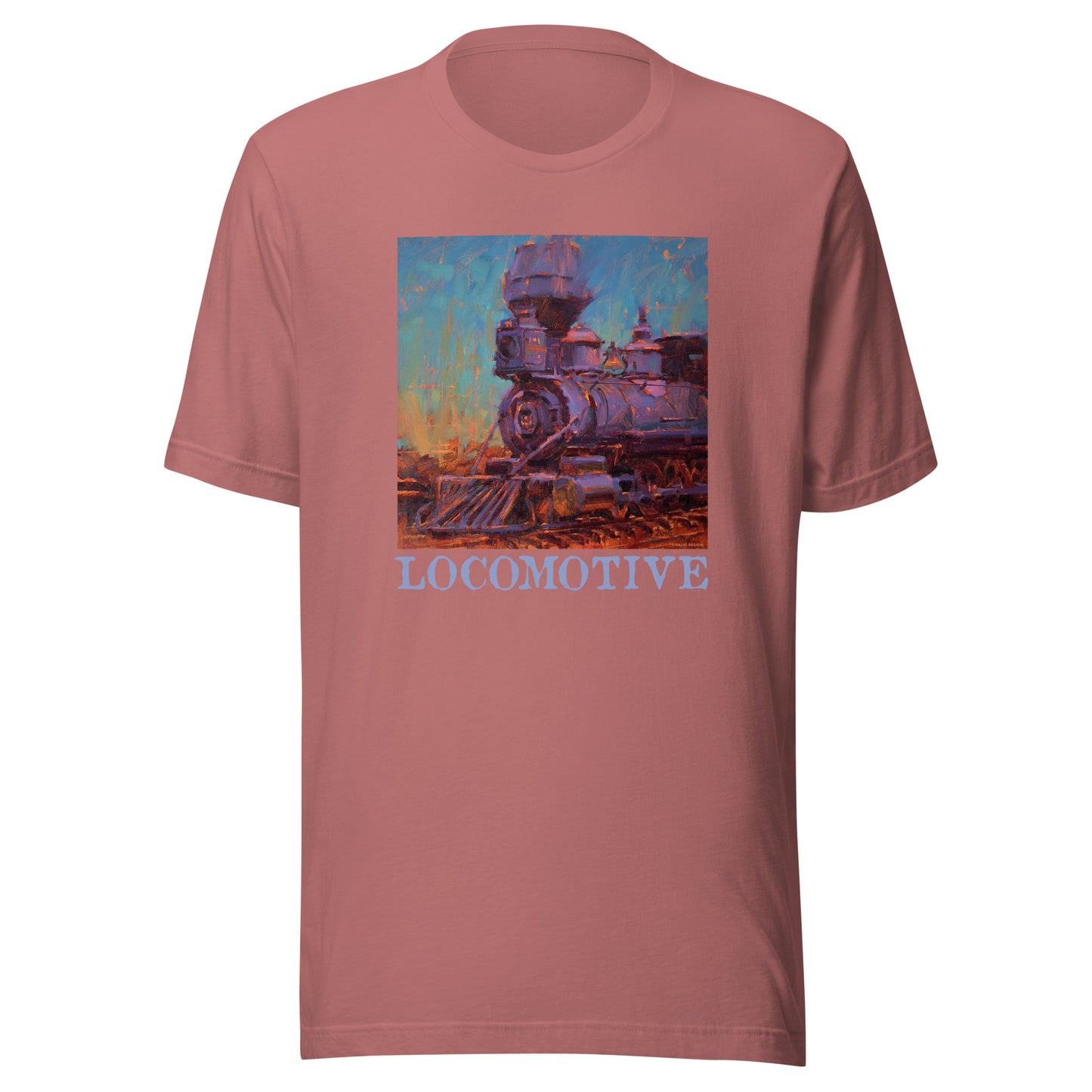 Engine 191 - Locomotive text - Unisex t-shirt
