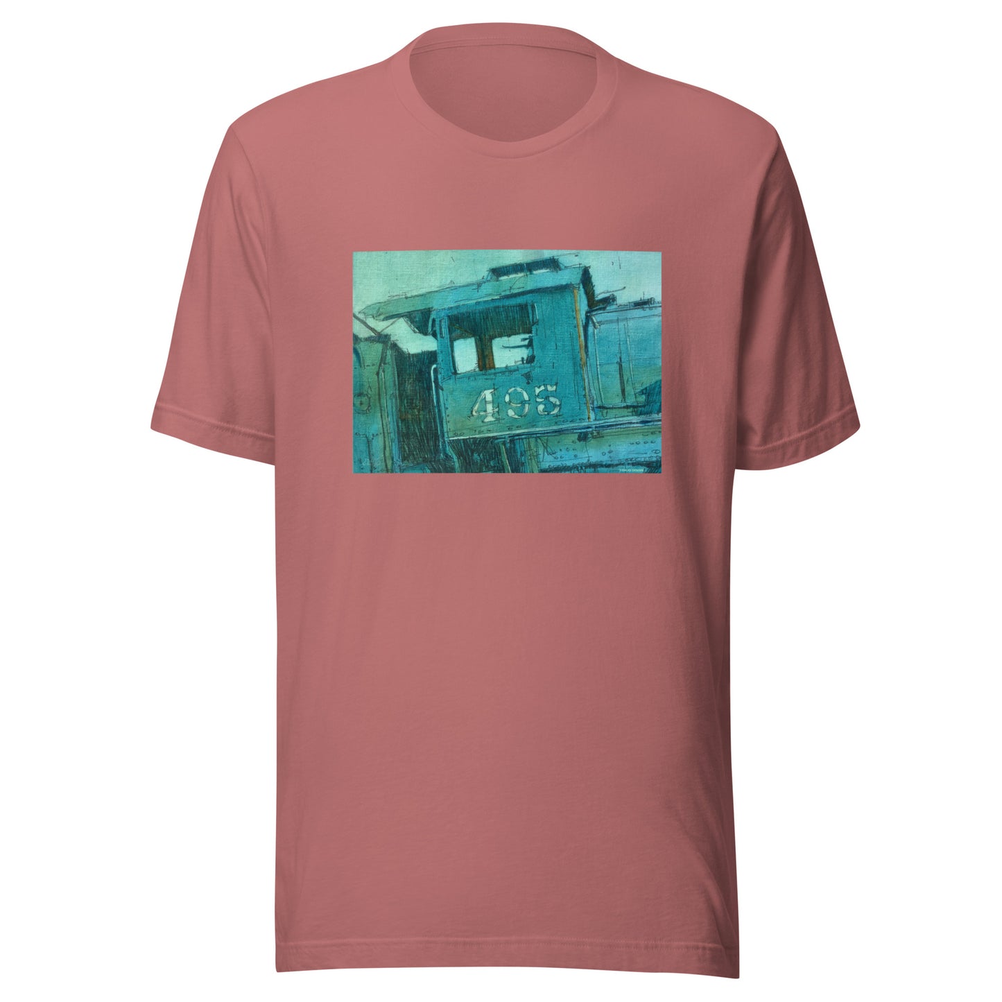 Engine 495 Locomotive - Unisex t-shirt