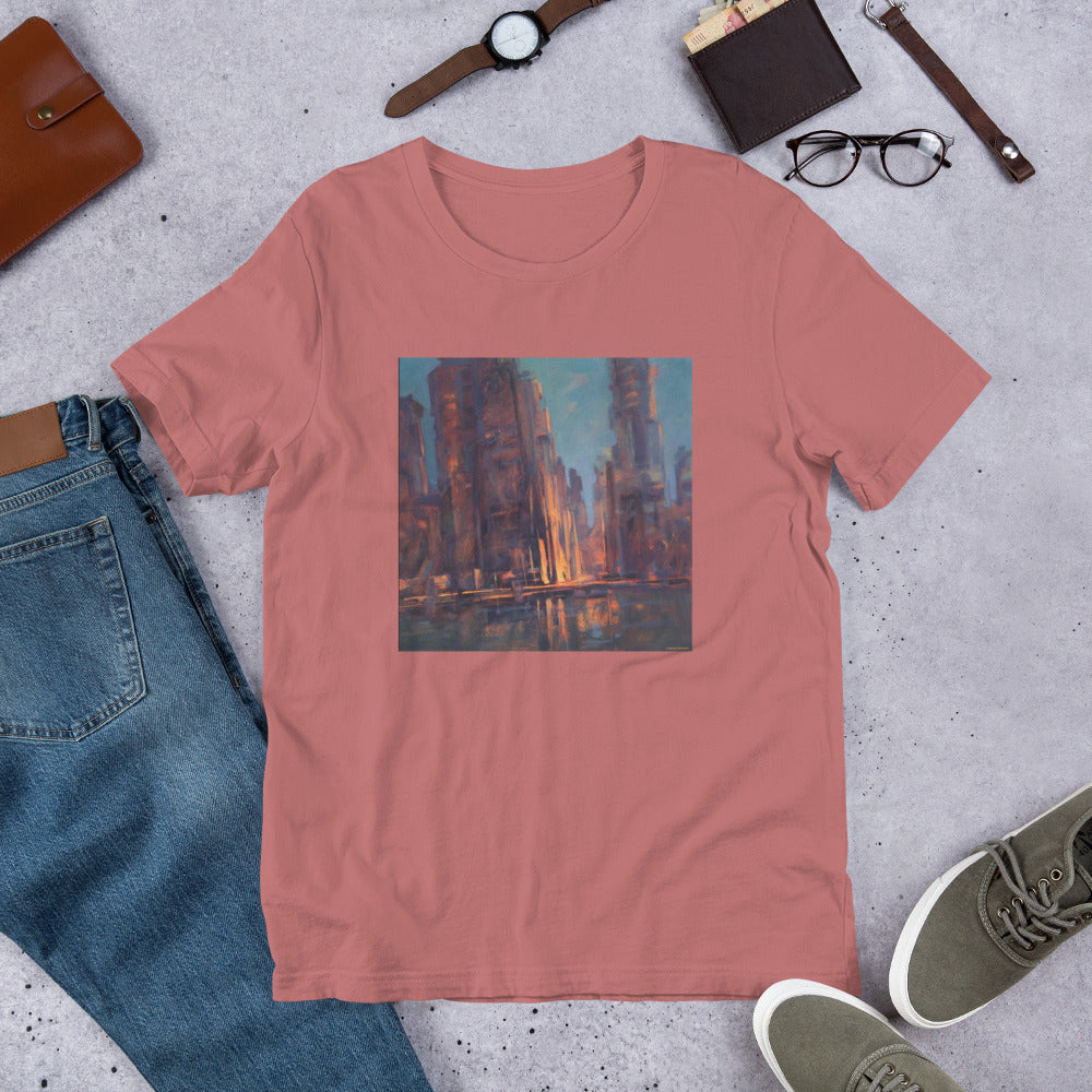 Dawn in the City - Unisex t-shirt