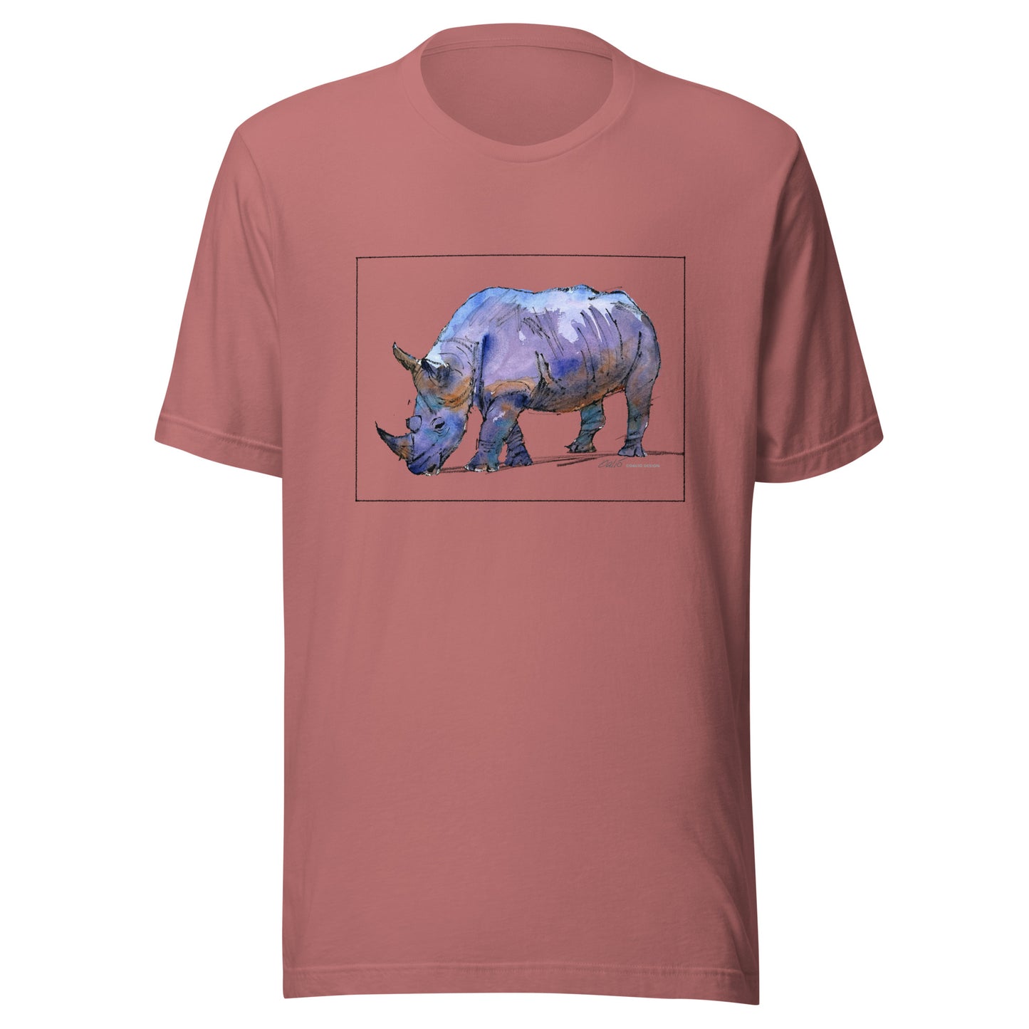 Southern White Rhino - Unisex t-shirt