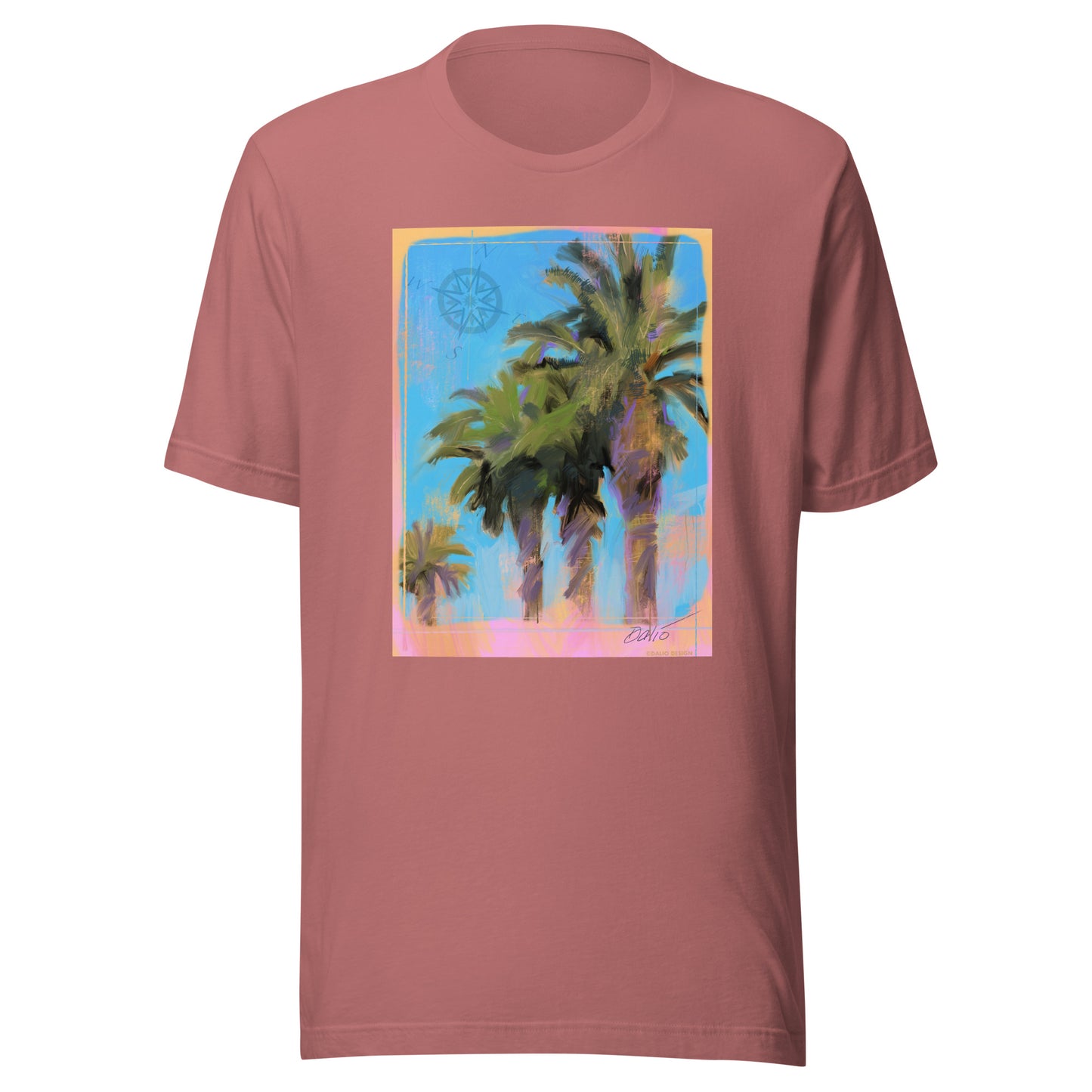 Palm Trees - no text - Unisex t-shirt