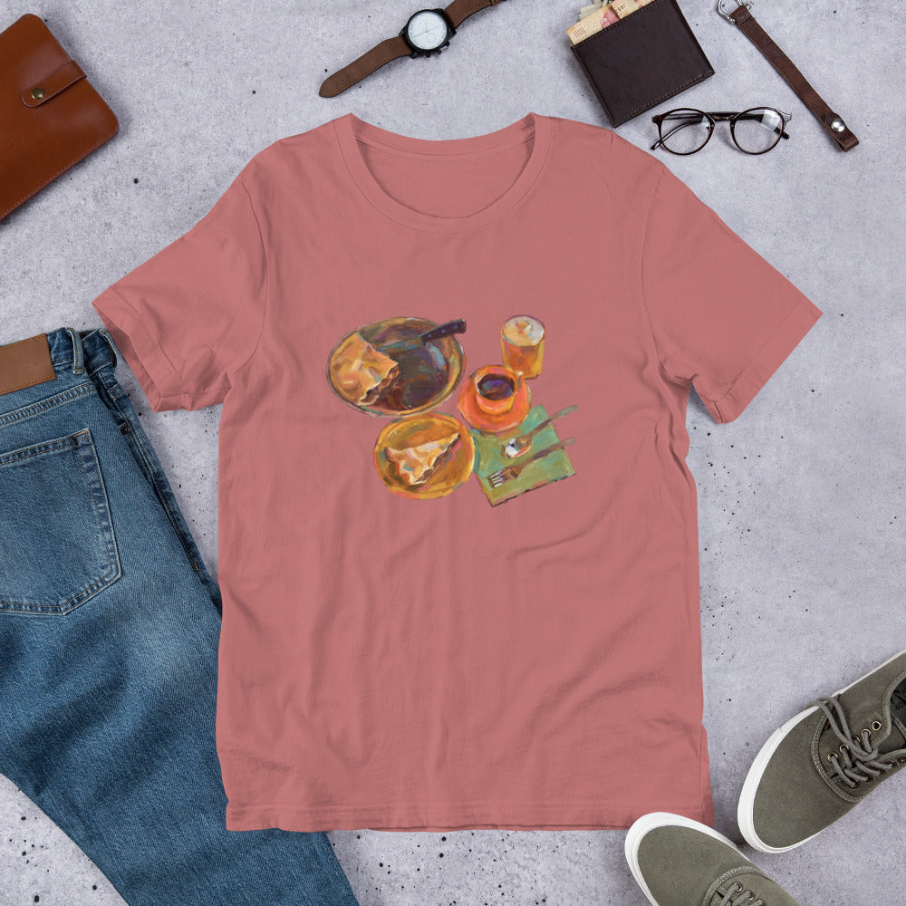 Oh for Some Coffee and Apple Pie - No Text - Unisex t-shirt