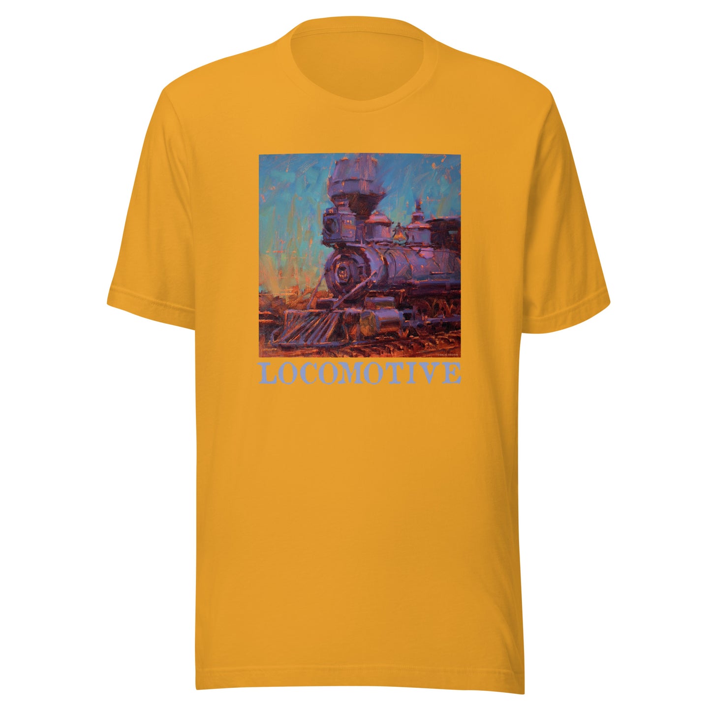 Engine 191 - Locomotive text - Unisex t-shirt