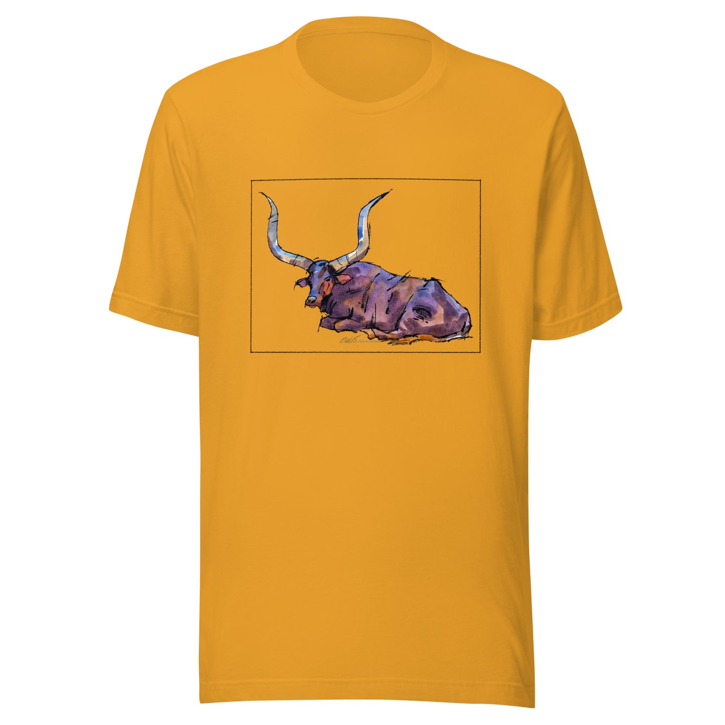 Angole Cow - Unisex t-shirt