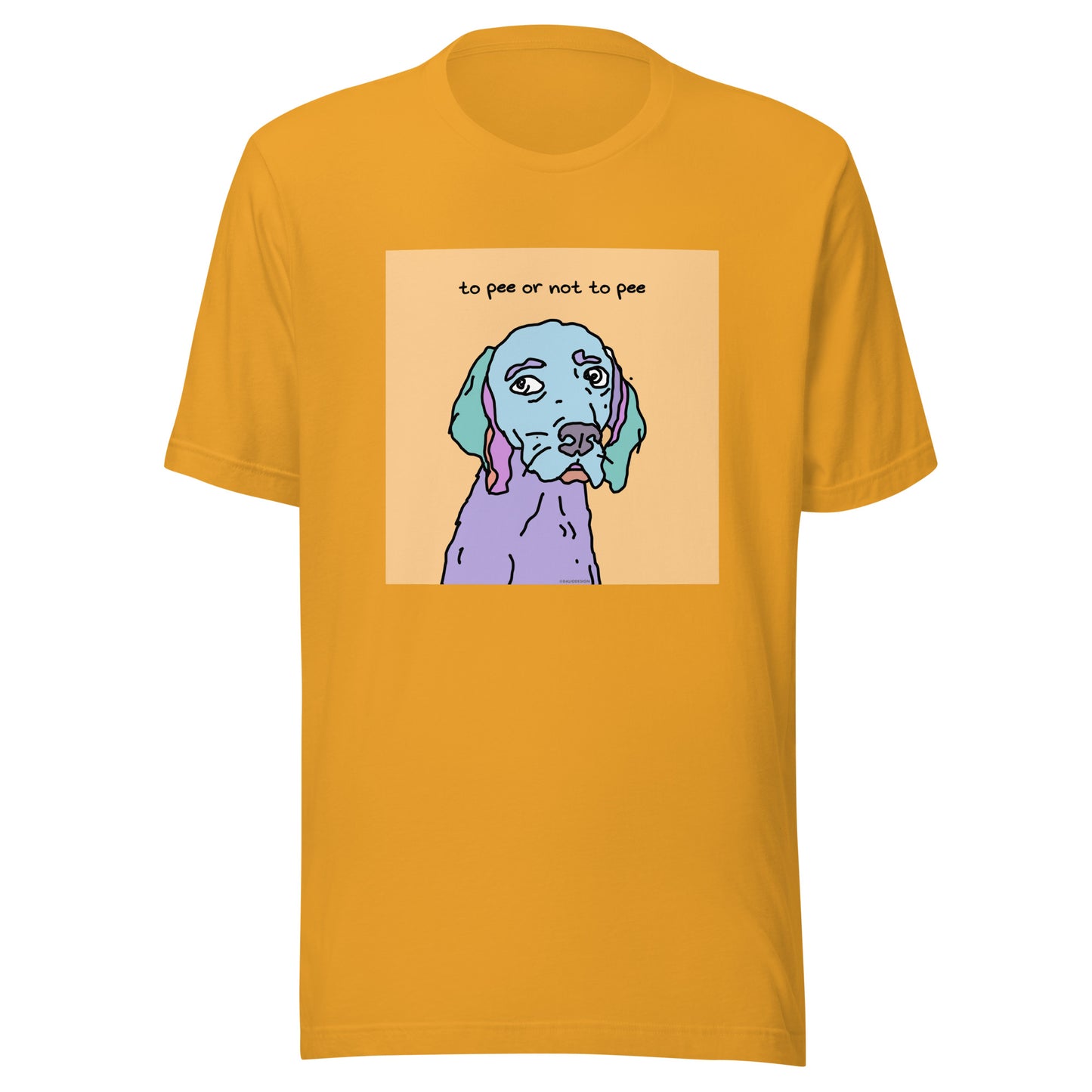 To Pee or Not to Pee - Unisex t-shirt