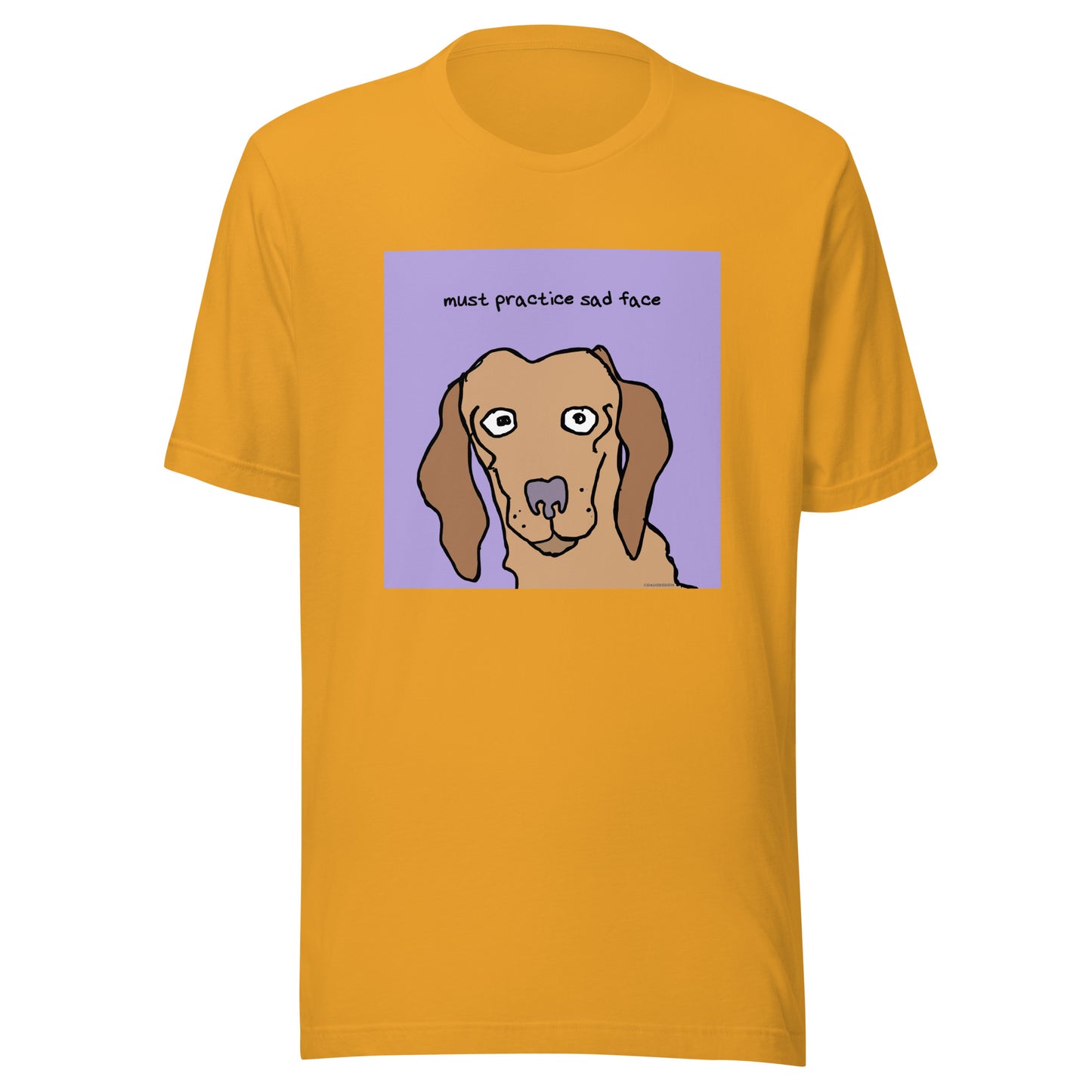 Must Practice Sad Face - Unisex t-shirt