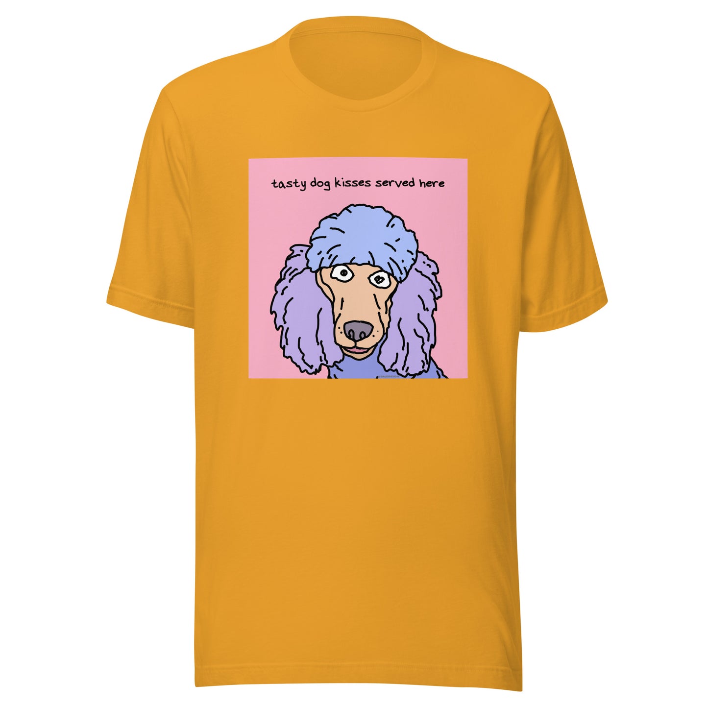 Tasty Dog Kisses Served Here - Unisex t-shirt