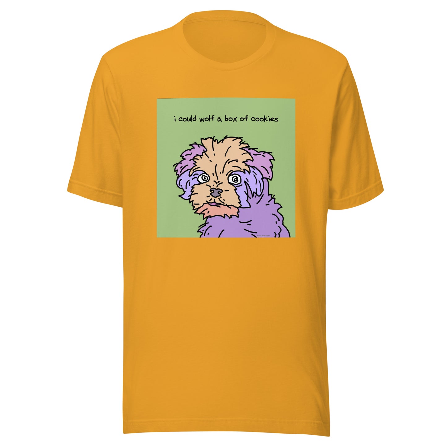 I Could Wolf a Box of Cookies - Unisex t-shirt