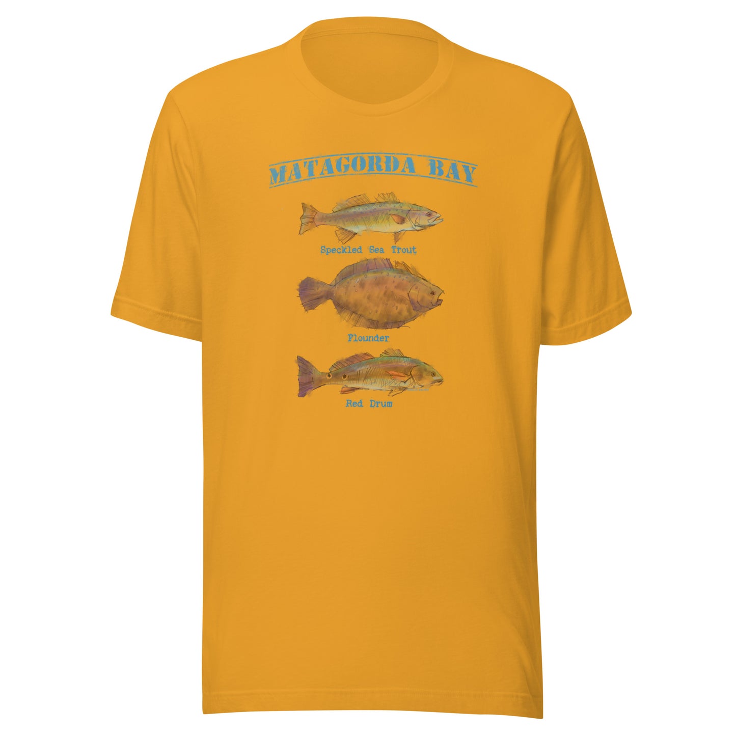 Matagorda Bay - Game Fish - Unisex t-shirt
