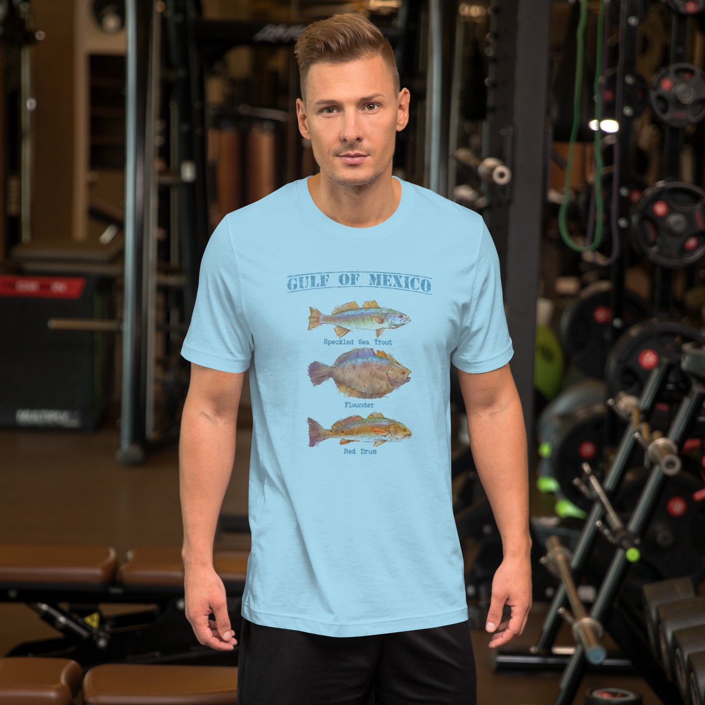 Gulf of Mexico Fishing - Unisex t-shirt