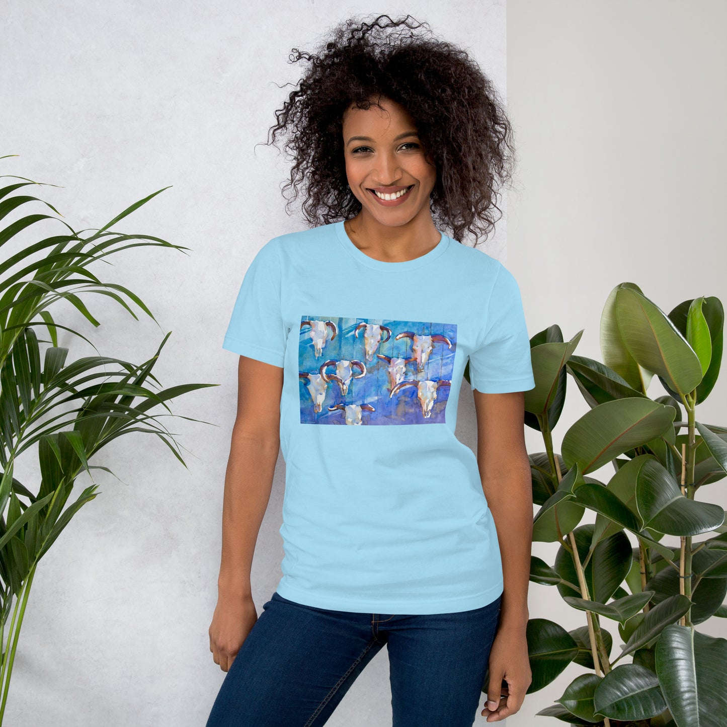 Western Skulls - Unisex t-shirt