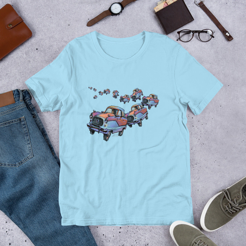 Metropolitan Car Parade - No Text - Unisex t-shirt