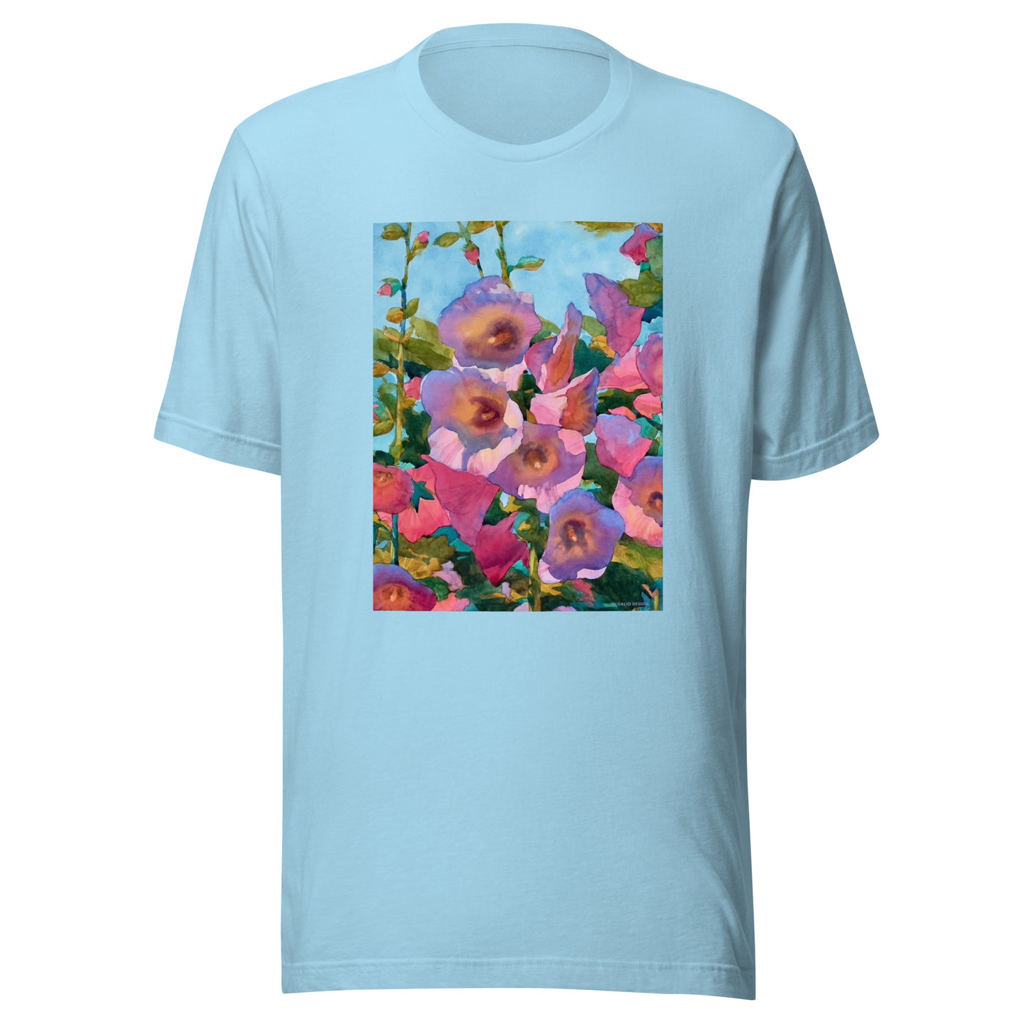 Hollyhocks - Unisex t-shirt