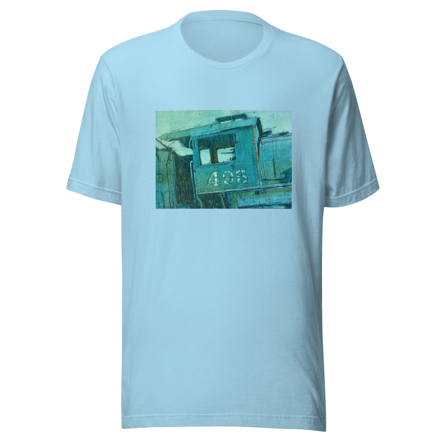 Engine 495 Locomotive - Unisex t-shirt