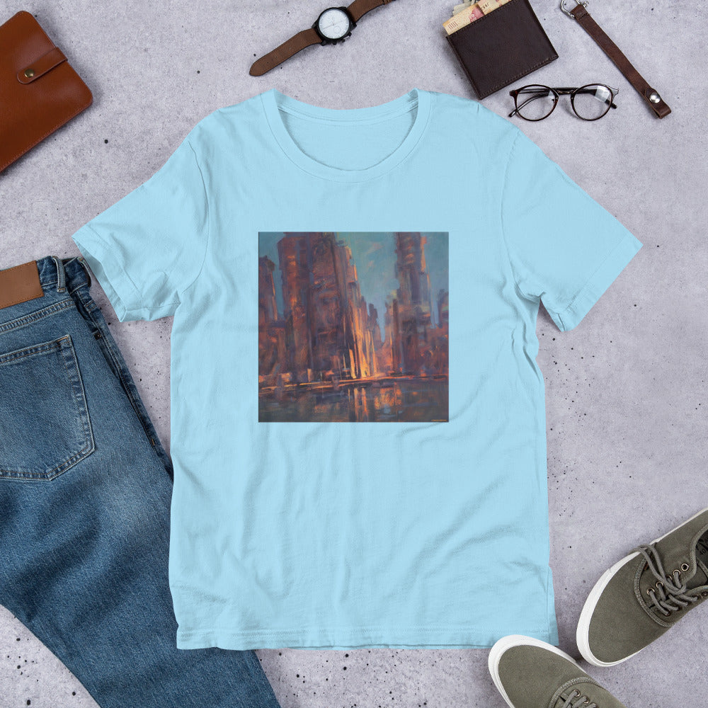 Dawn in the City - Unisex t-shirt
