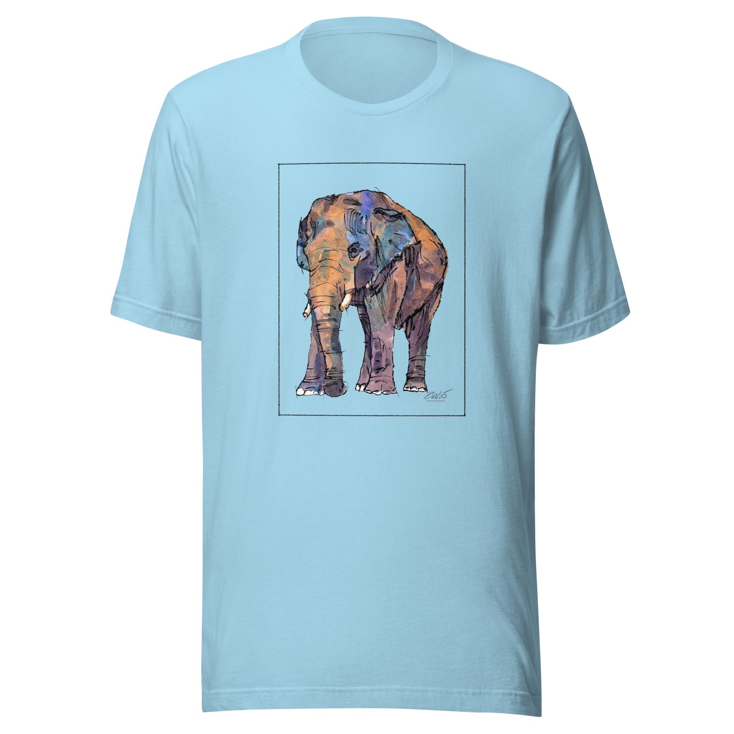 Asian Elephant - Unisex t-shirt