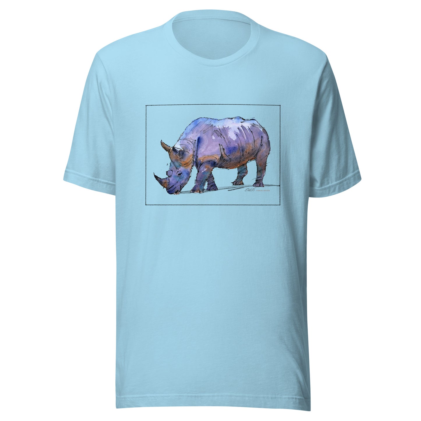 Southern White Rhino - Unisex t-shirt