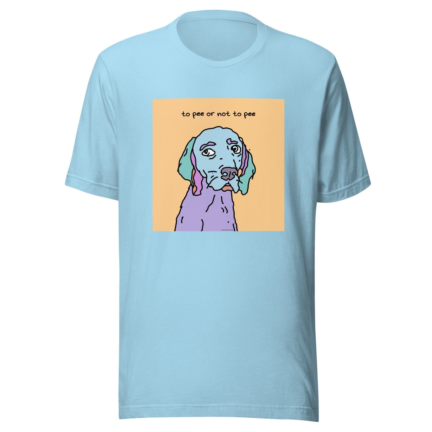 To Pee or Not to Pee - Unisex t-shirt