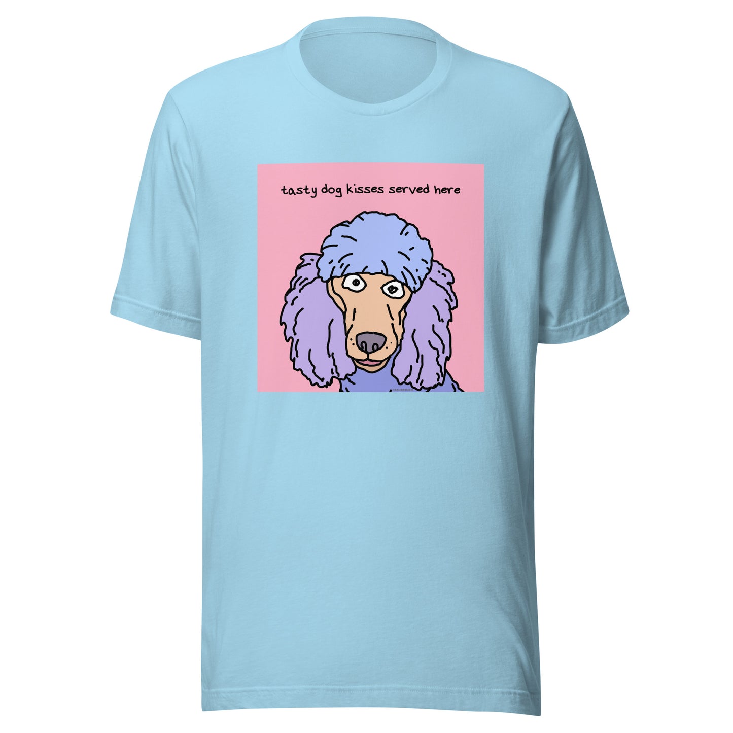 Tasty Dog Kisses Served Here - Unisex t-shirt