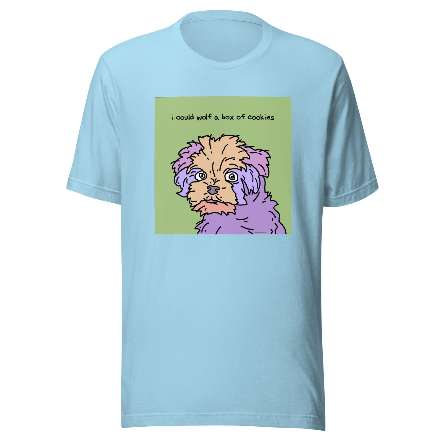 I Could Wolf a Box of Cookies - Unisex t-shirt