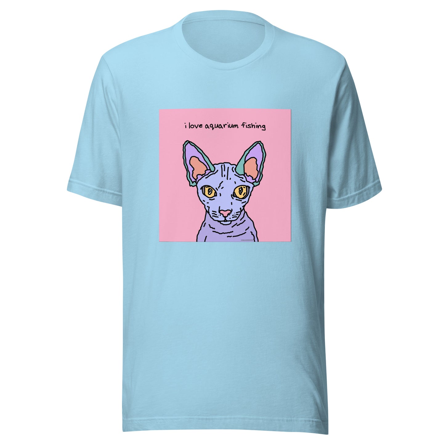 I Love Aquarium Fishing - Unisex t-shirt
