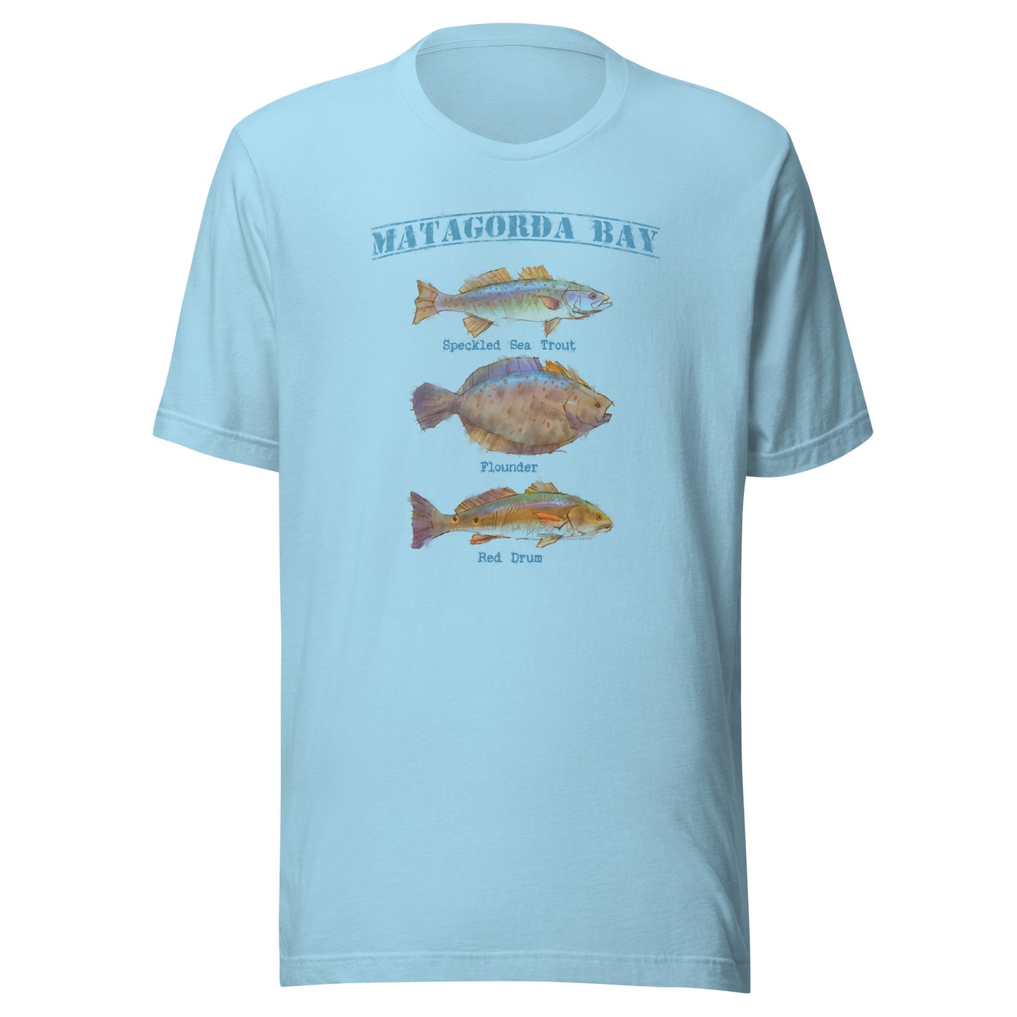 Matagorda Bay - Game Fish - Unisex t-shirt