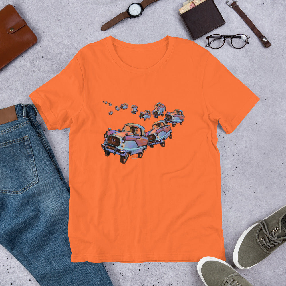 Metropolitan Car Parade - No Text - Unisex t-shirt