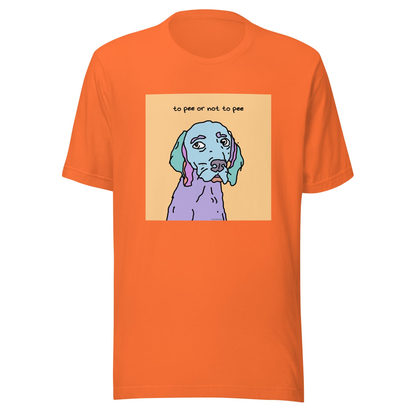 To Pee or Not to Pee - Unisex t-shirt