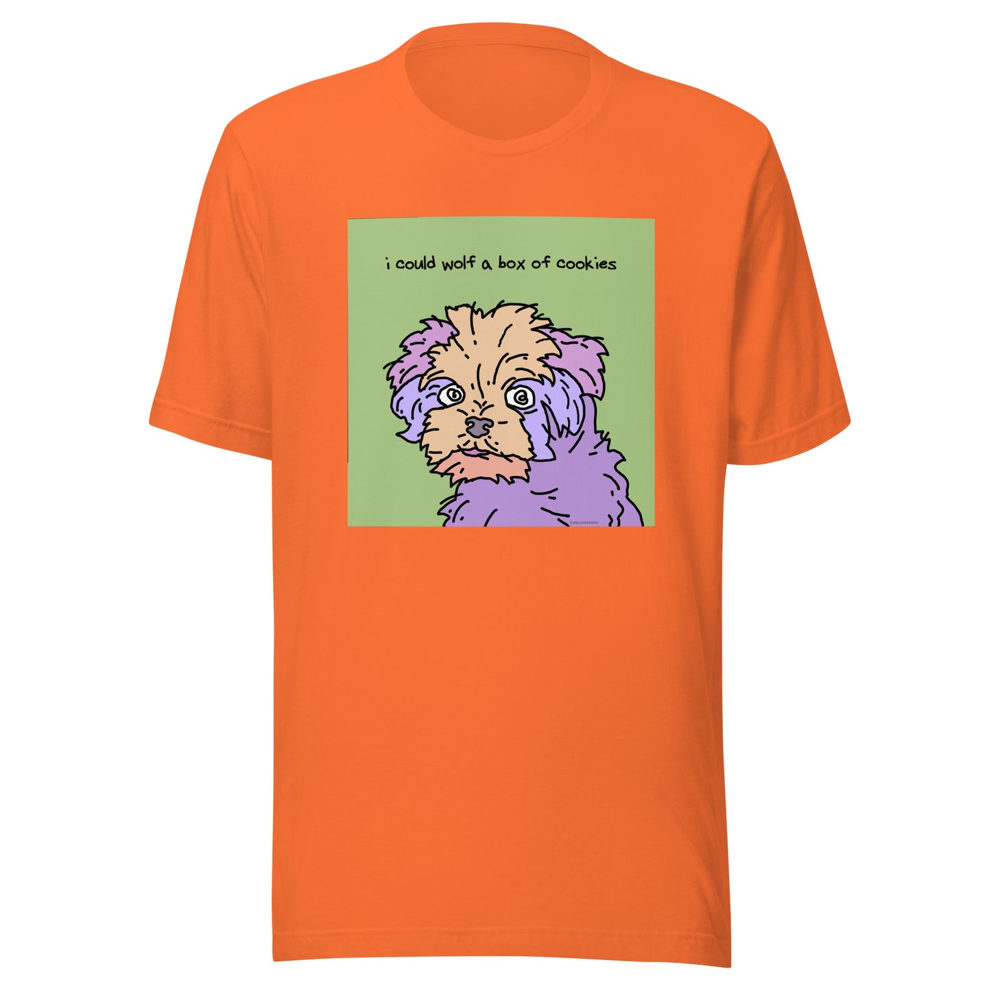 I Could Wolf a Box of Cookies - Unisex t-shirt