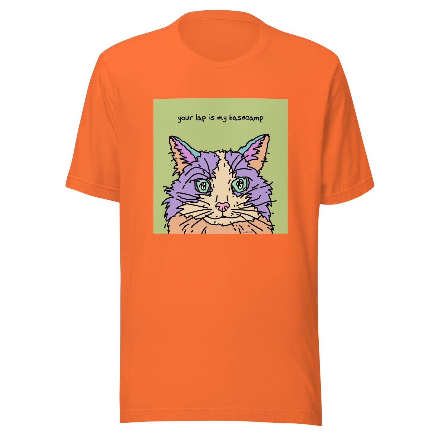 Your Lap is My Basecamp - Unisex t-shirt