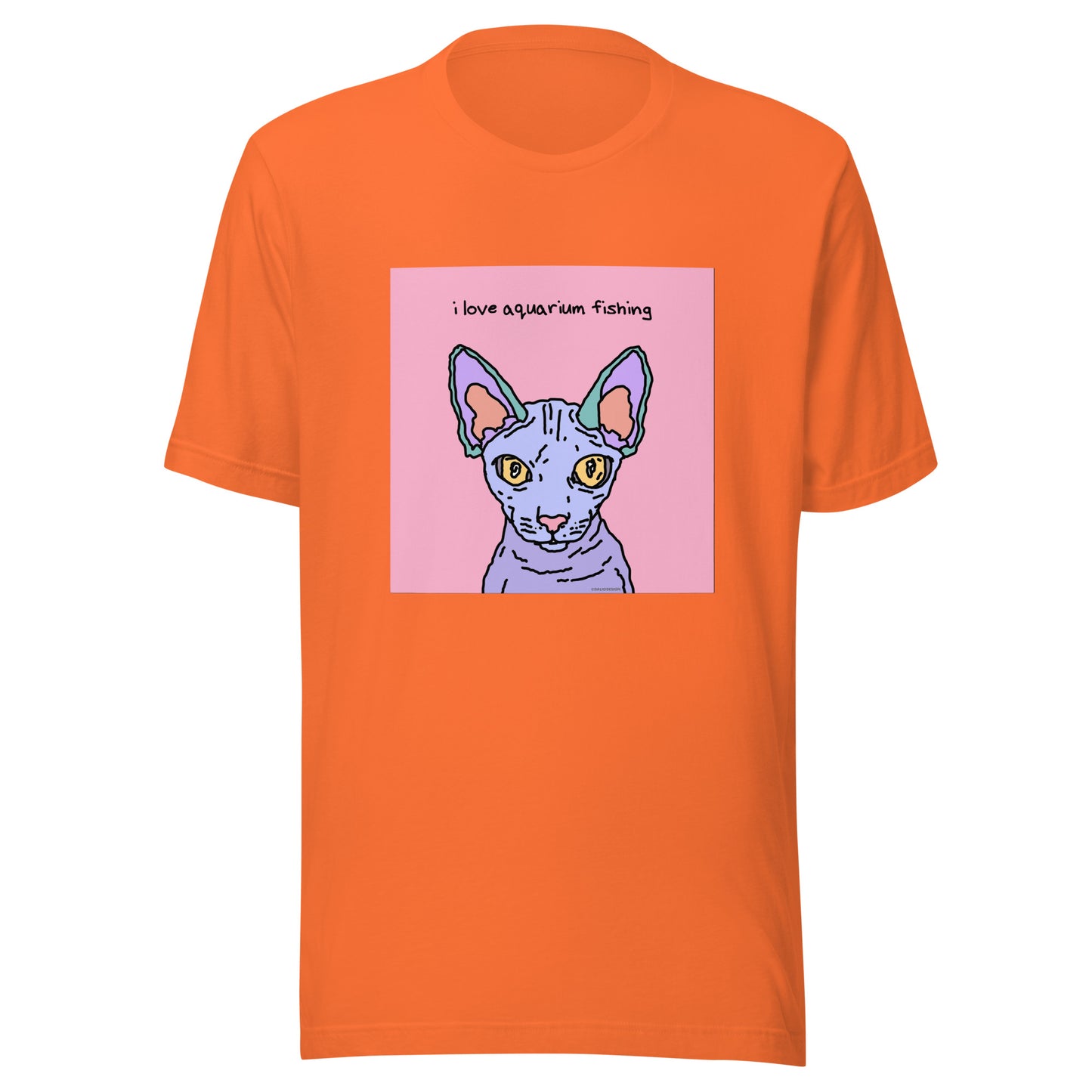 I Love Aquarium Fishing - Unisex t-shirt