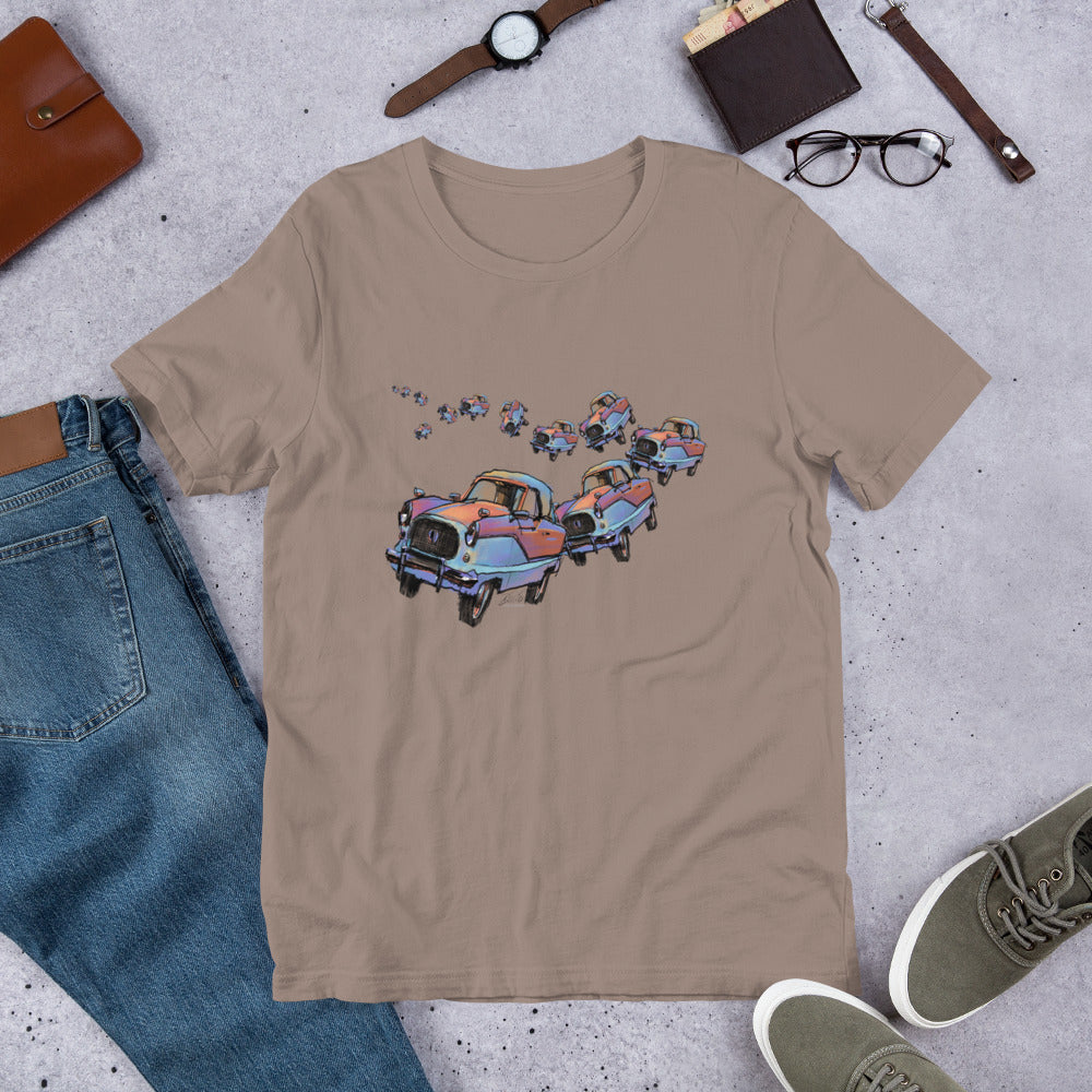 Metropolitan Car Parade - No Text - Unisex t-shirt