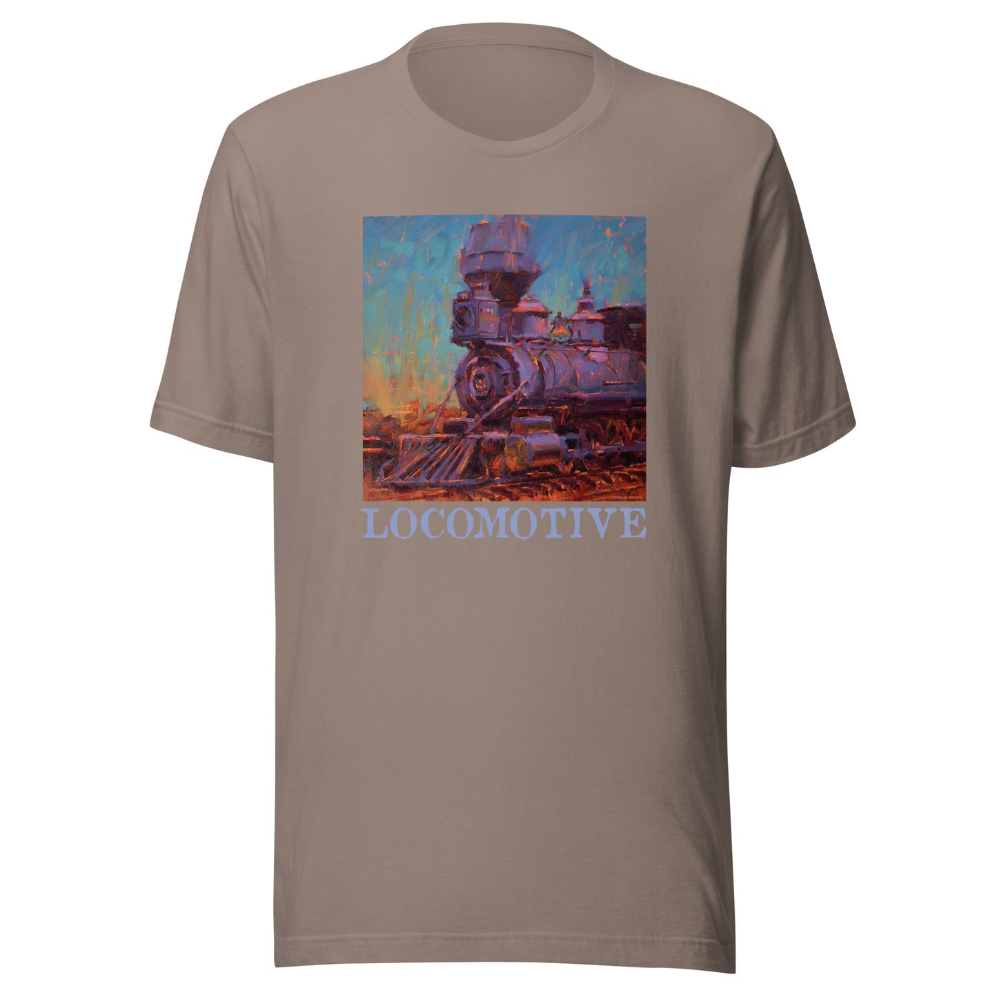 Engine 191 - Locomotive text - Unisex t-shirt