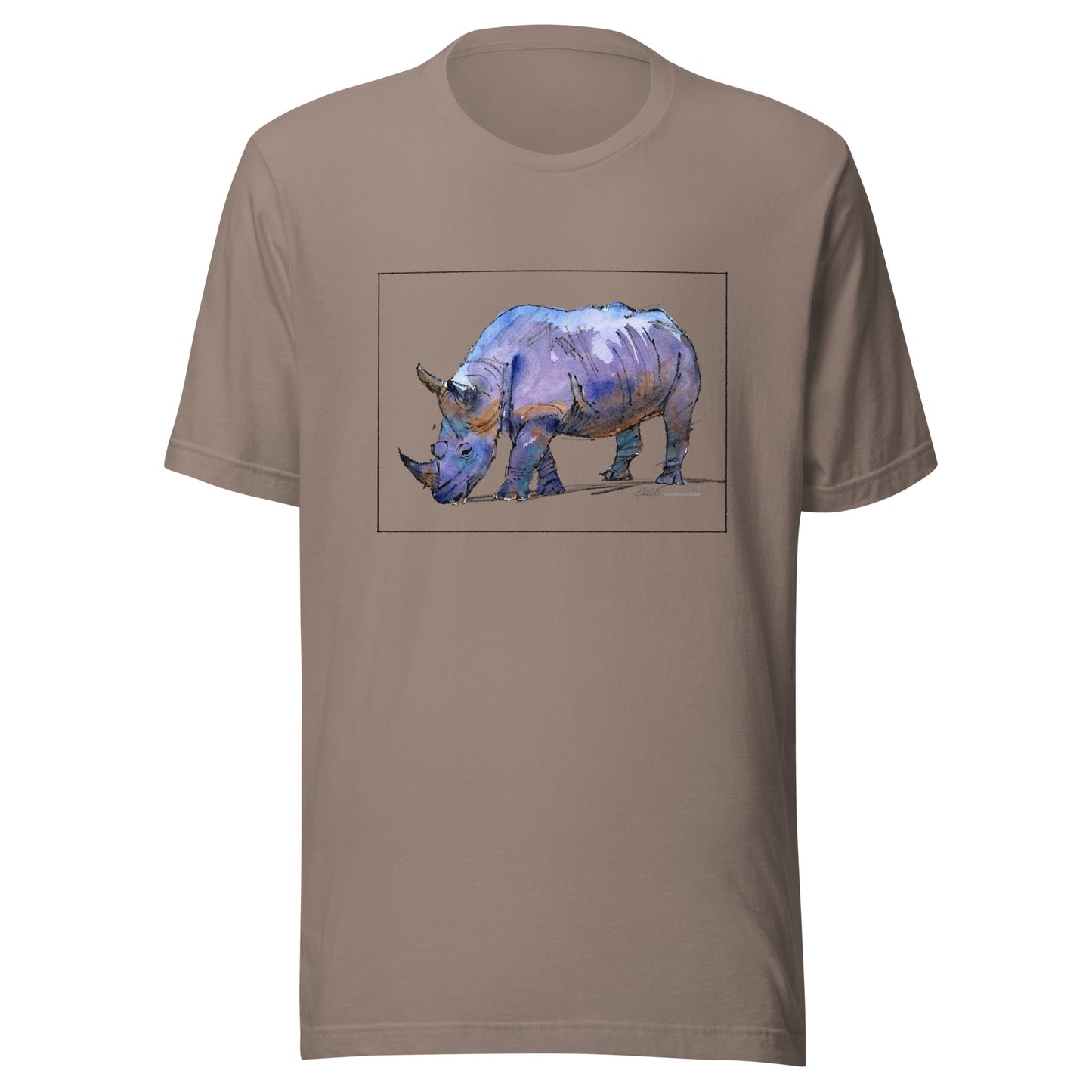 Southern White Rhino - Unisex t-shirt
