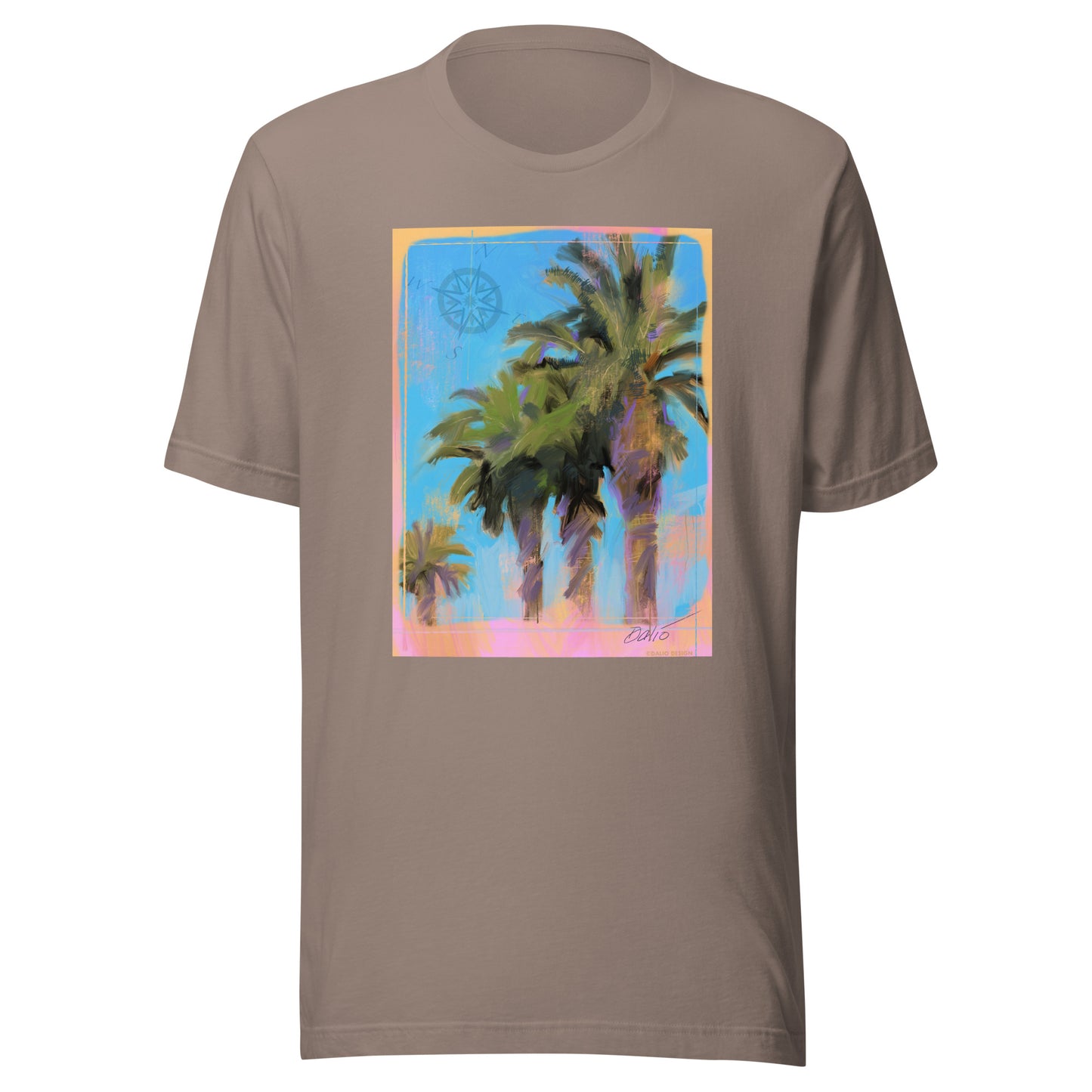 Palm Trees - no text - Unisex t-shirt