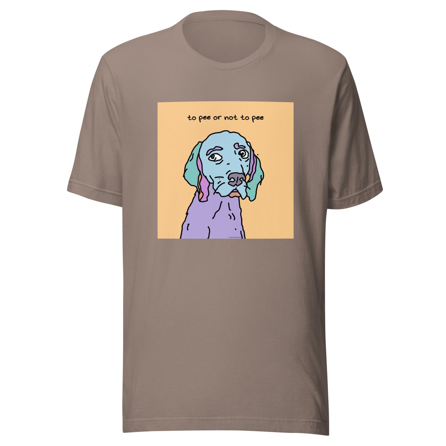 To Pee or Not to Pee - Unisex t-shirt