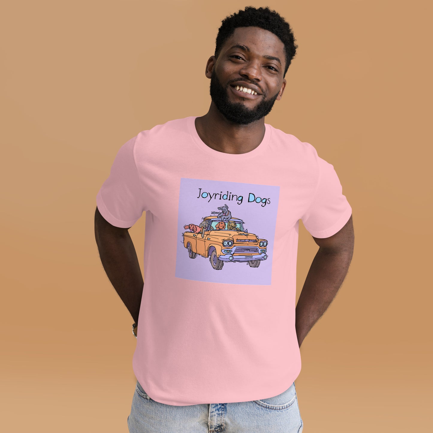 Joyriding Dogs - Yellow Pickup - Unisex t-shirt