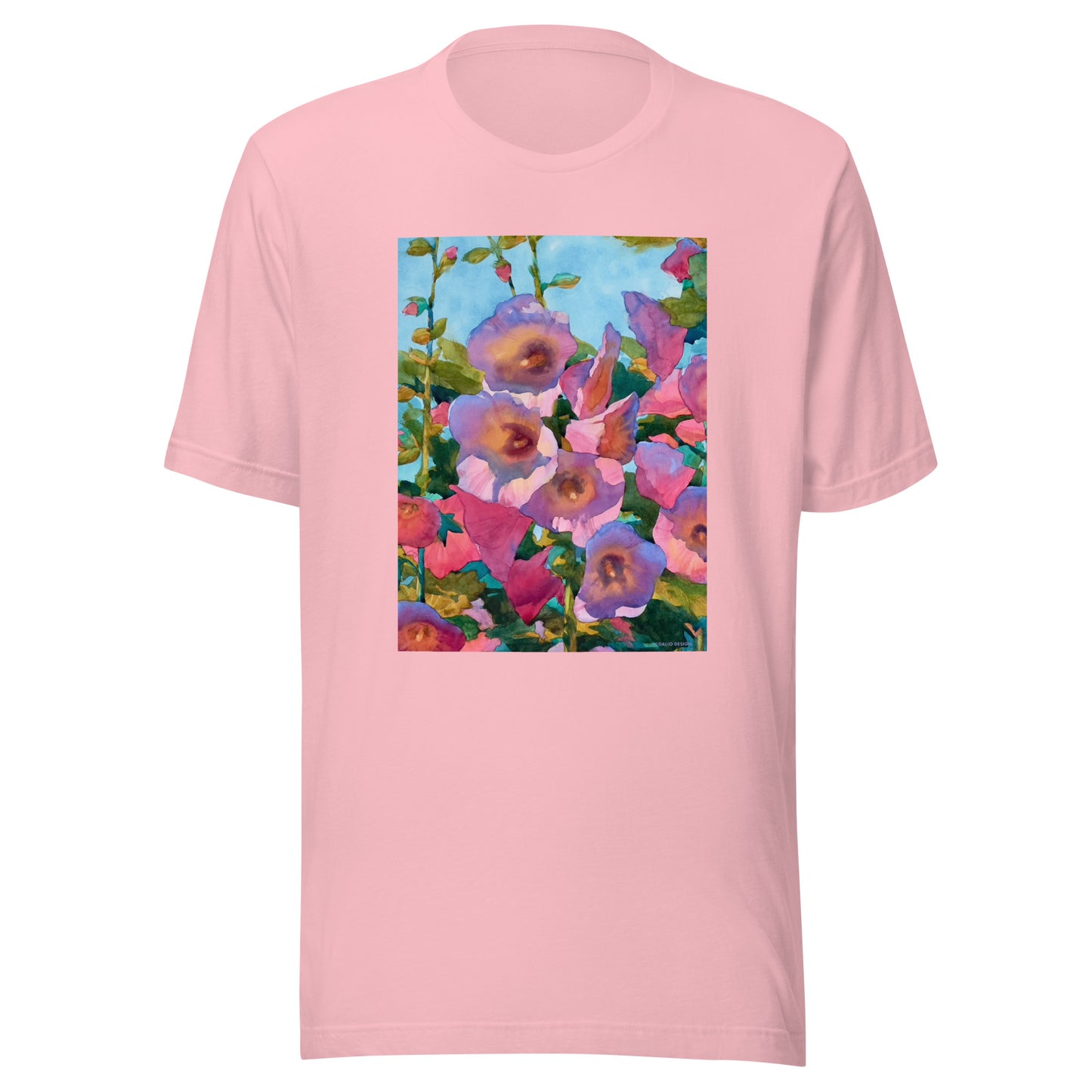 Hollyhocks - Unisex t-shirt