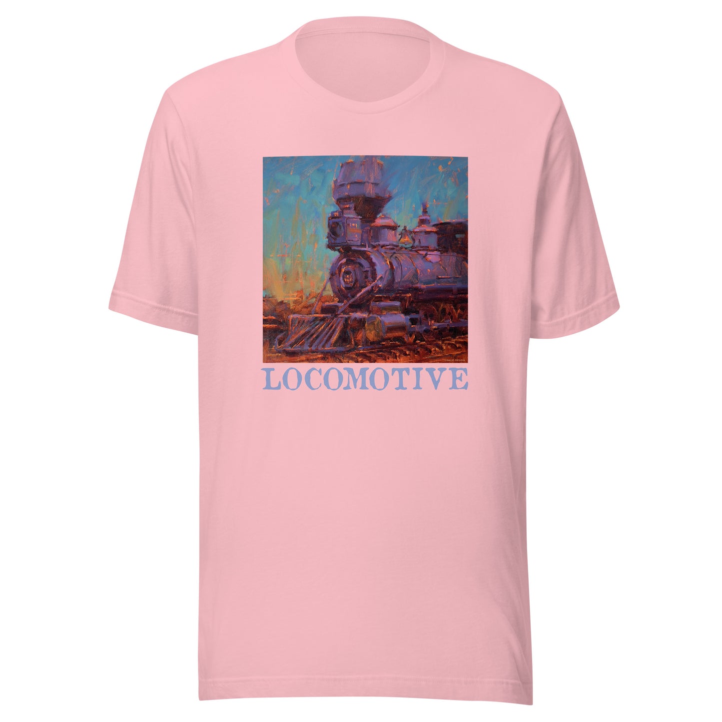 Engine 191 - Locomotive text - Unisex t-shirt