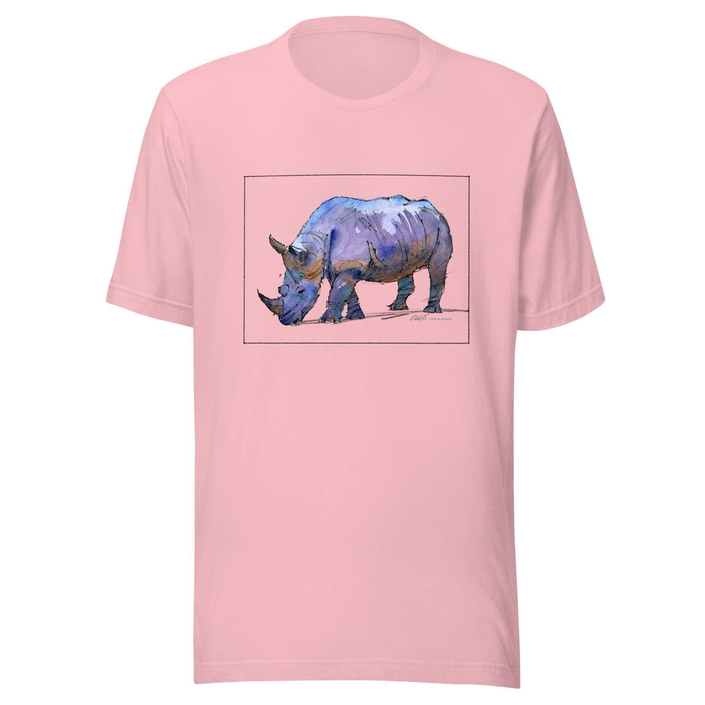 Southern White Rhino - Unisex t-shirt