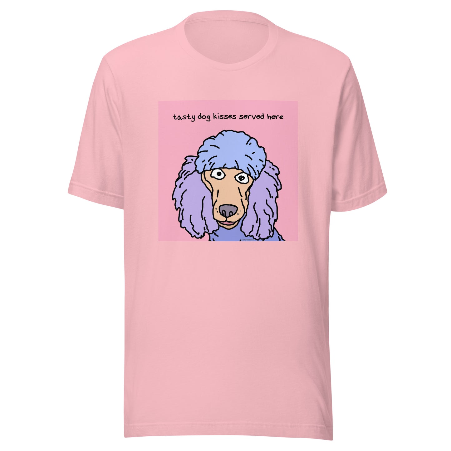 Tasty Dog Kisses Served Here - Unisex t-shirt