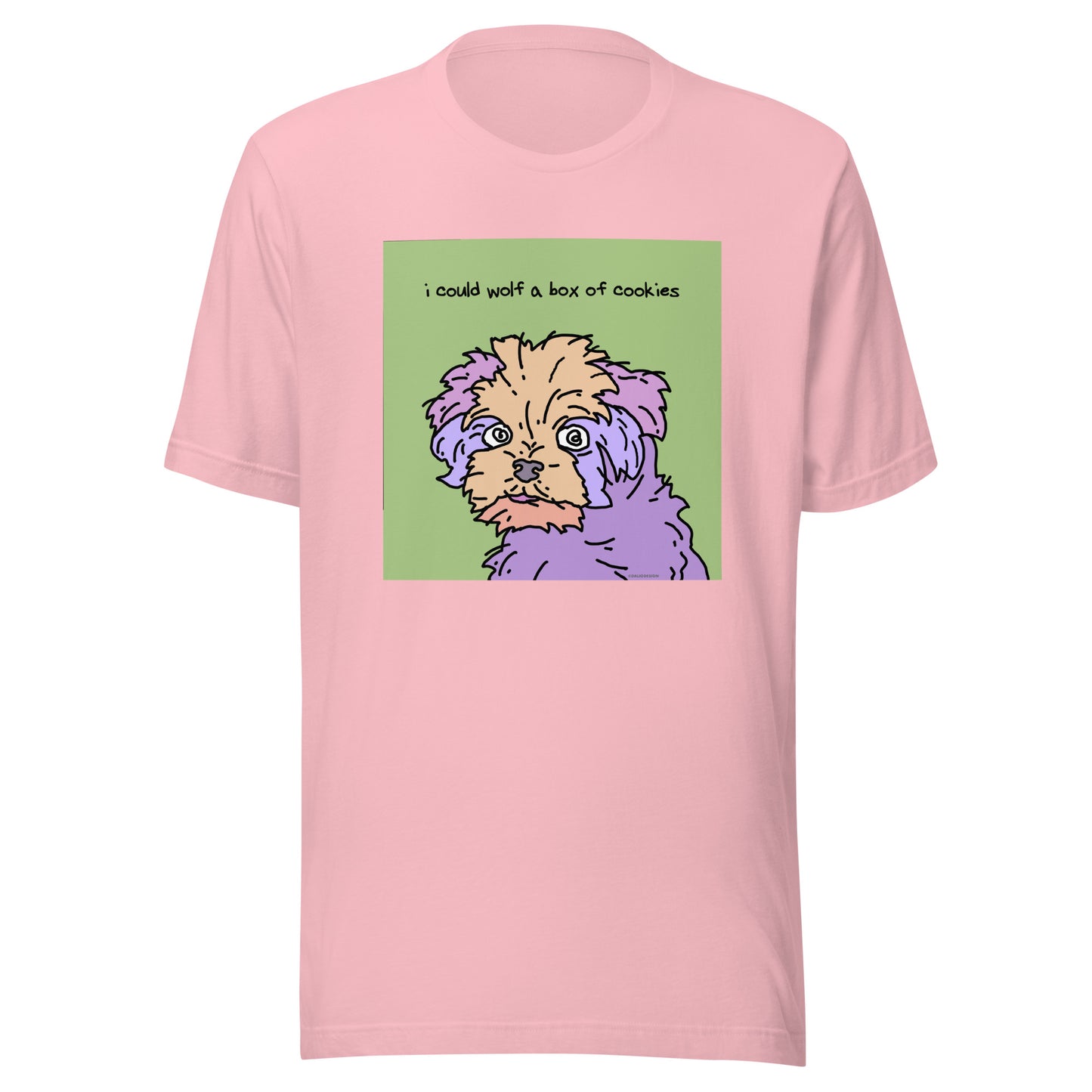 I Could Wolf a Box of Cookies - Unisex t-shirt