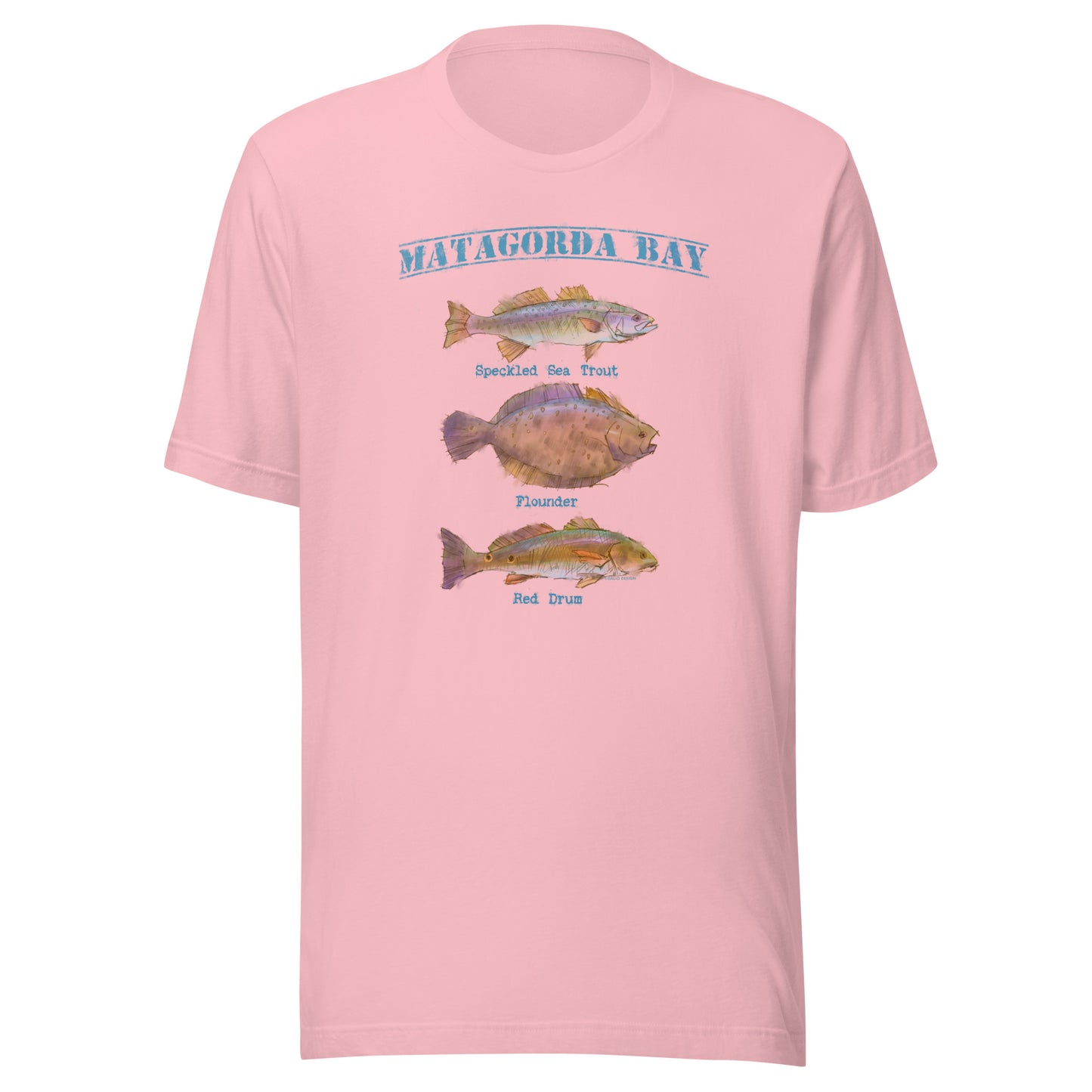 Matagorda Bay - Game Fish - Unisex t-shirt