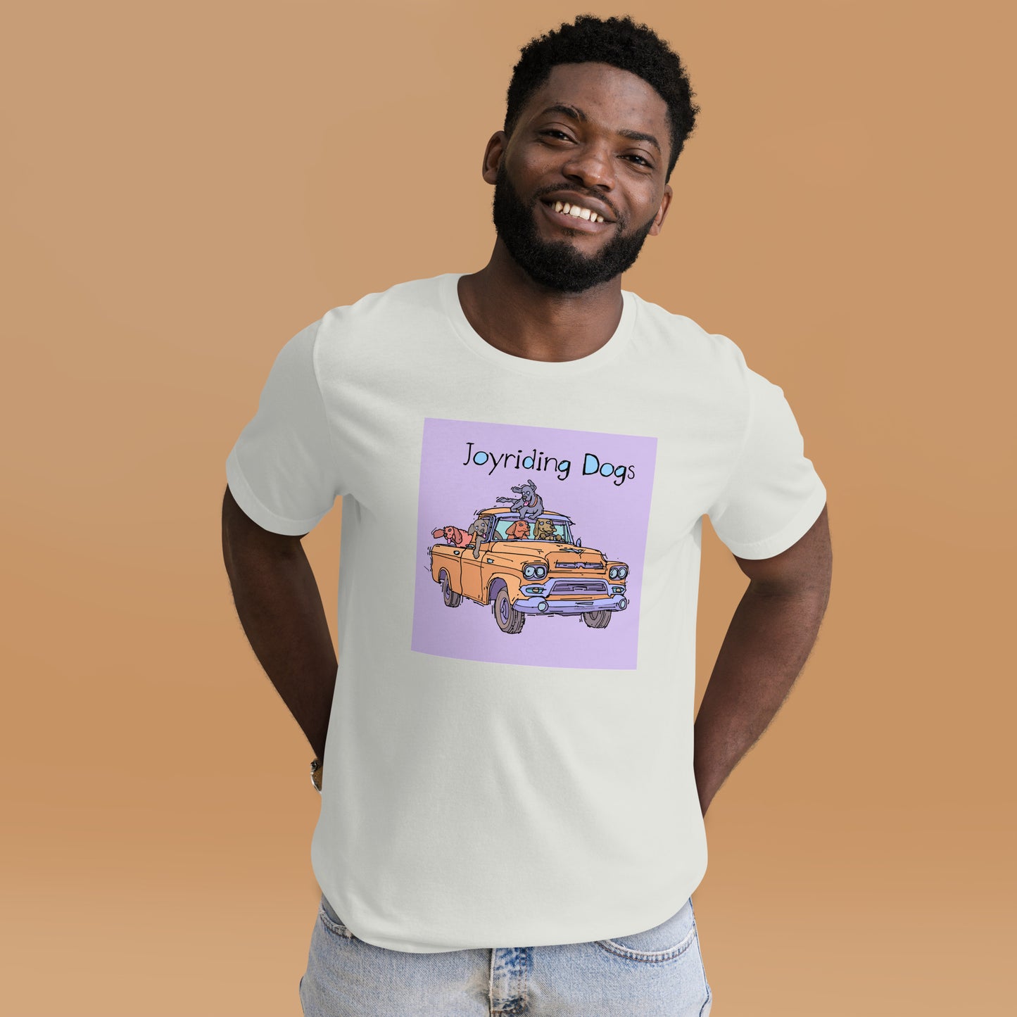 Joyriding Dogs - Yellow Pickup - Unisex t-shirt