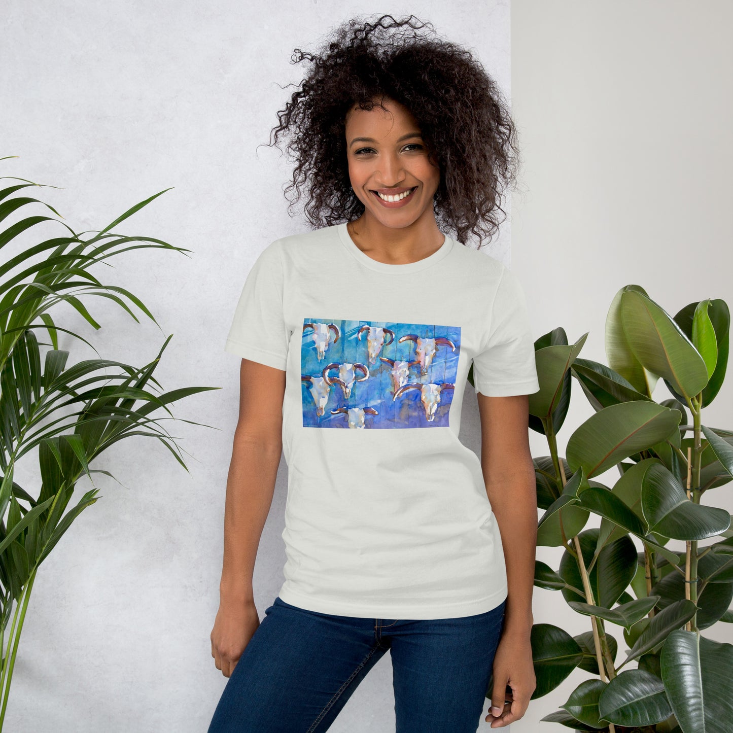 Western Skulls - Unisex t-shirt