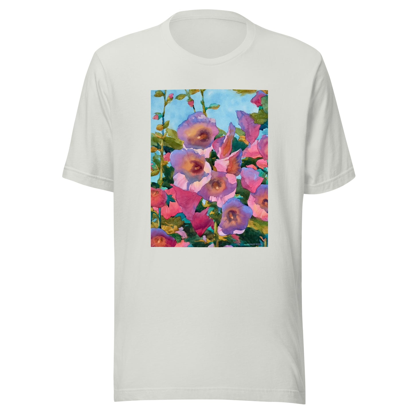 Hollyhocks - Unisex t-shirt
