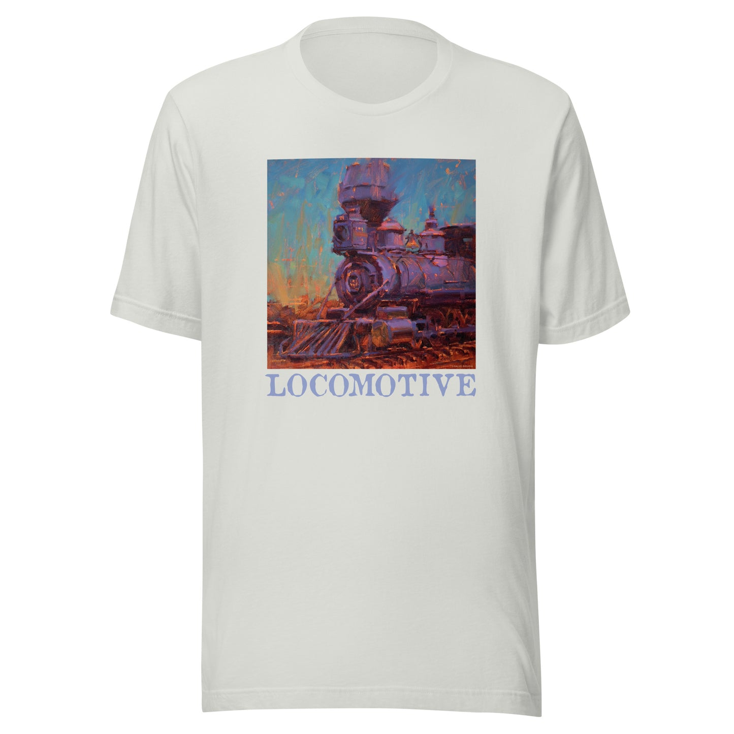 Engine 191 - Locomotive text - Unisex t-shirt