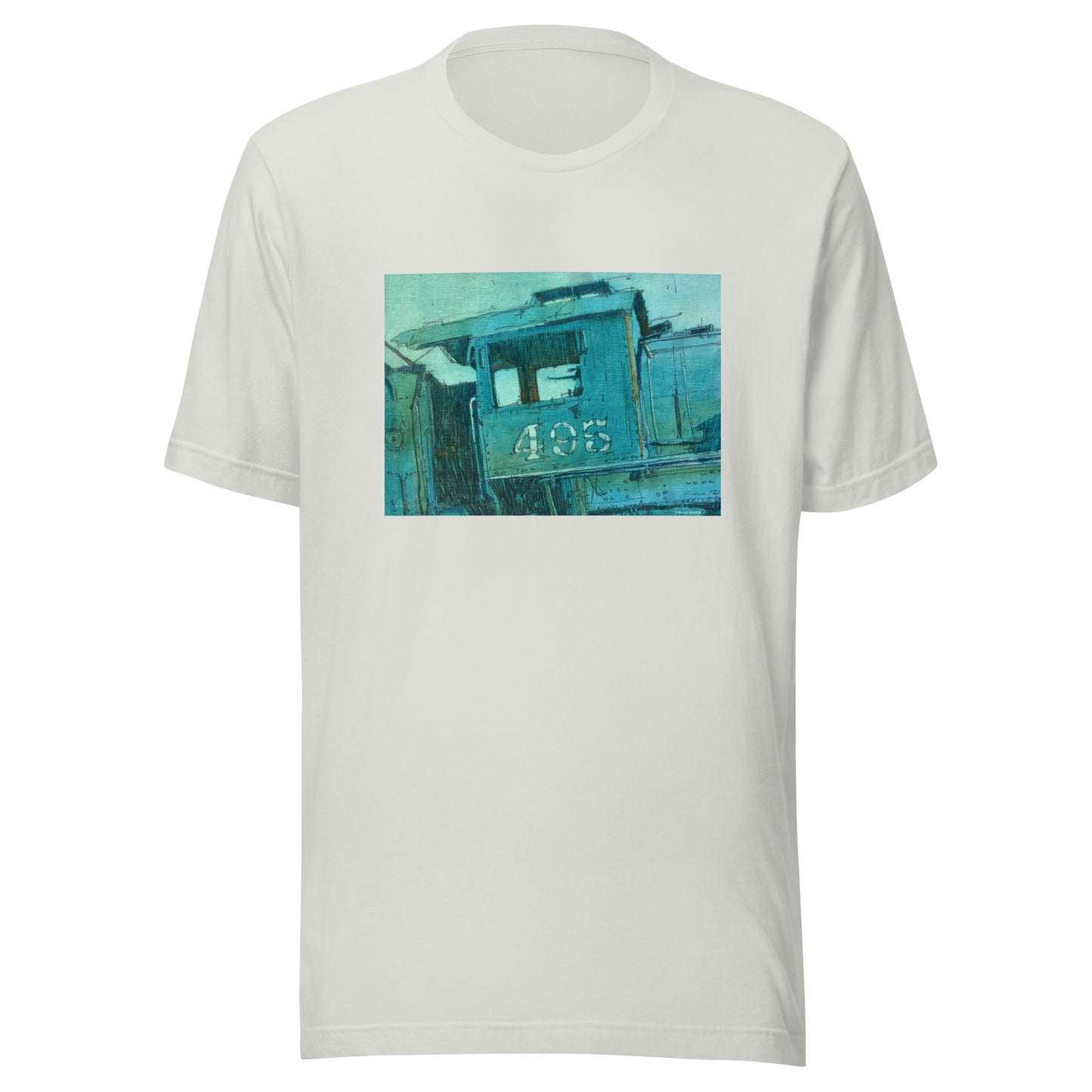 Engine 495 Locomotive - Unisex t-shirt